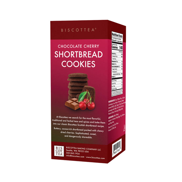 Biscottea Chocolate Cherry Shortbread