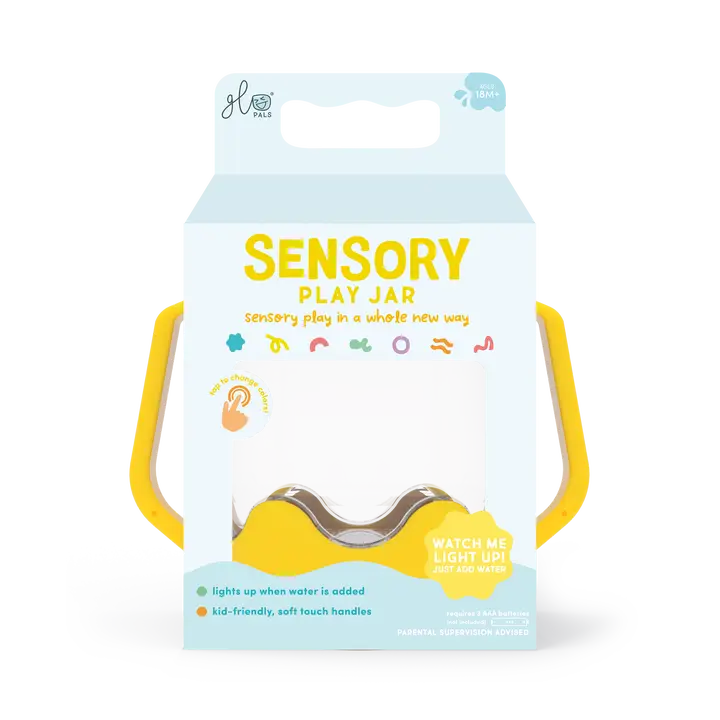 Yellow Sensory Play Jar