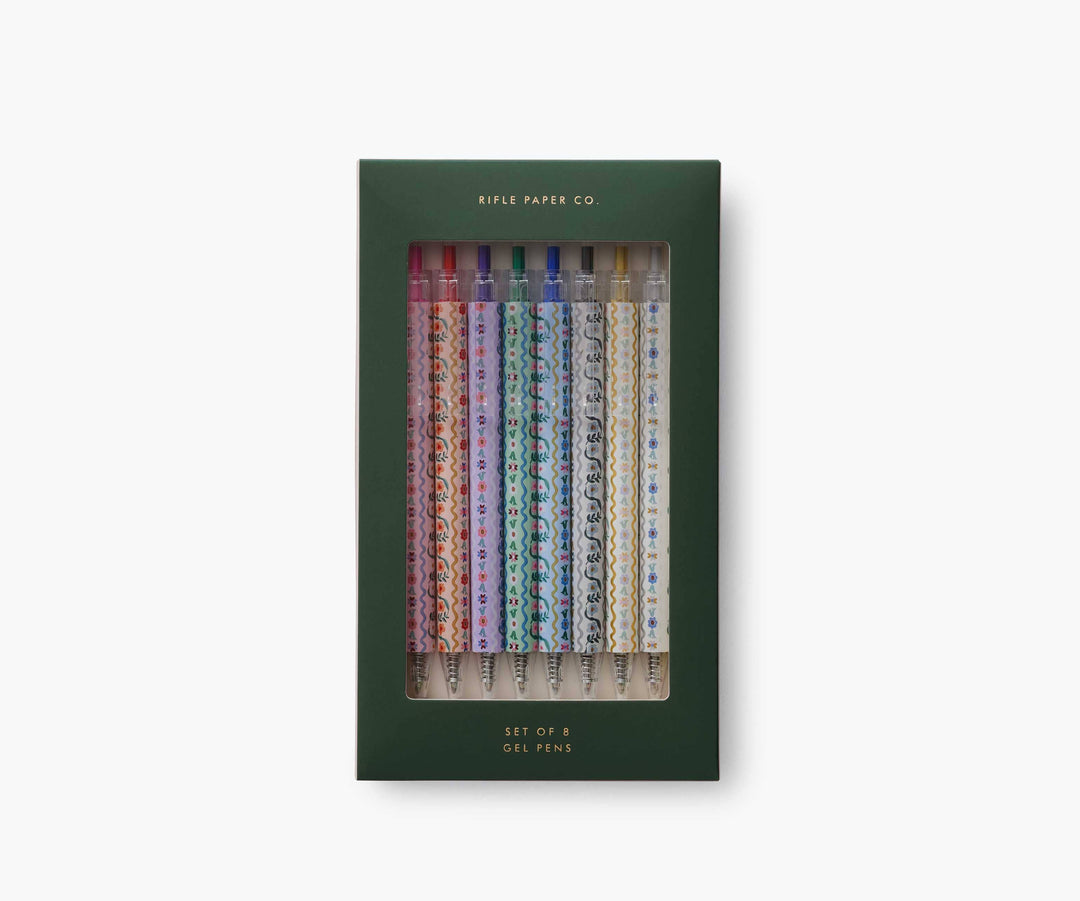 Delphine Gel Pen Set of 8