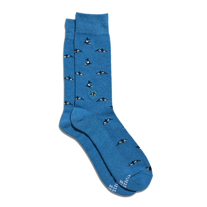 Conscious Step:Socks that Protect Orcas: Small