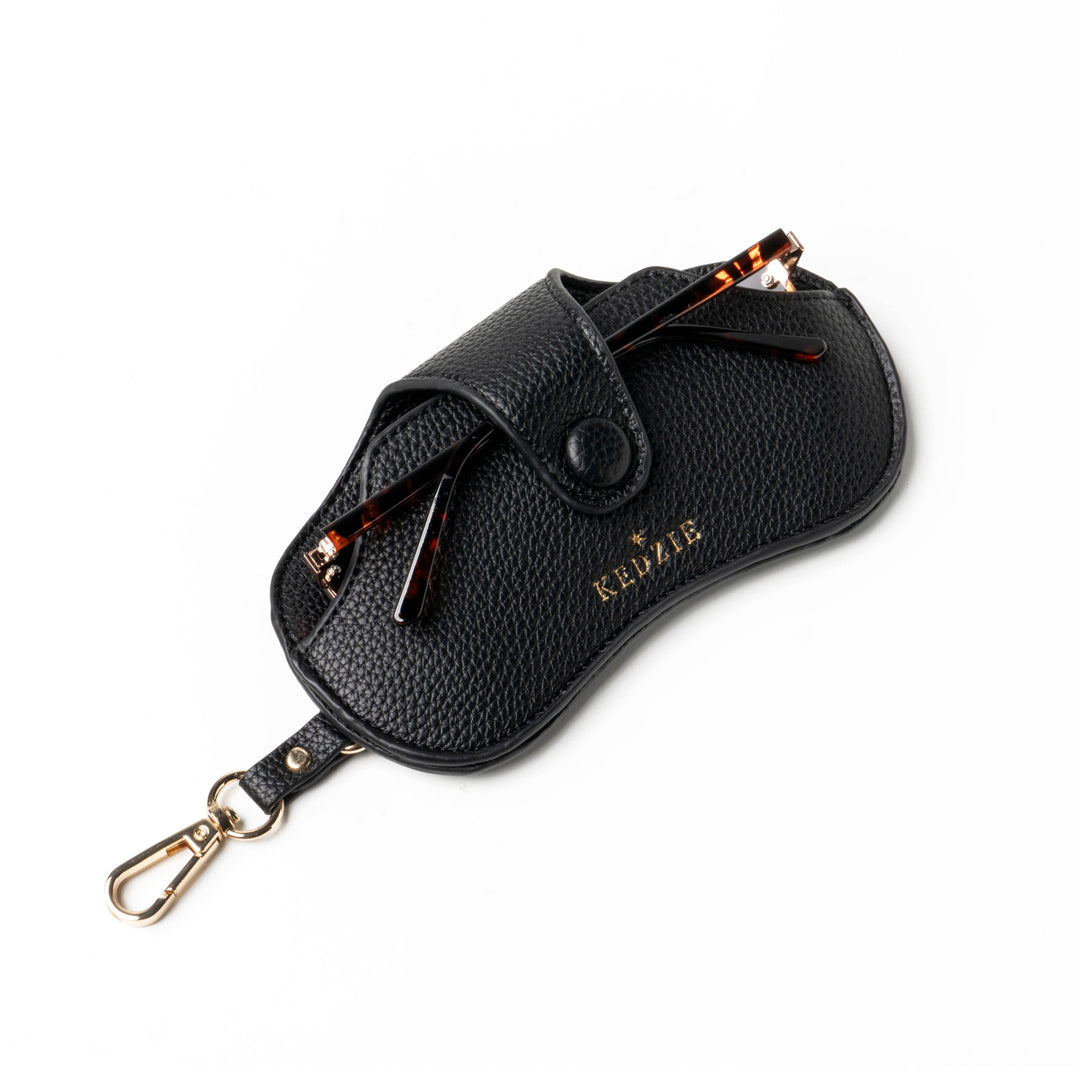 Kedzie Eclipse Eyewear Case with Clip