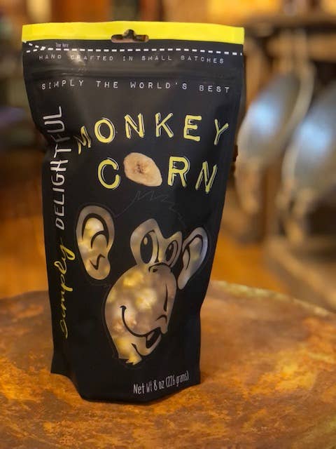 Simply Delightful Popcorn-Monkey (Caramel + Banana) 8 oz.
