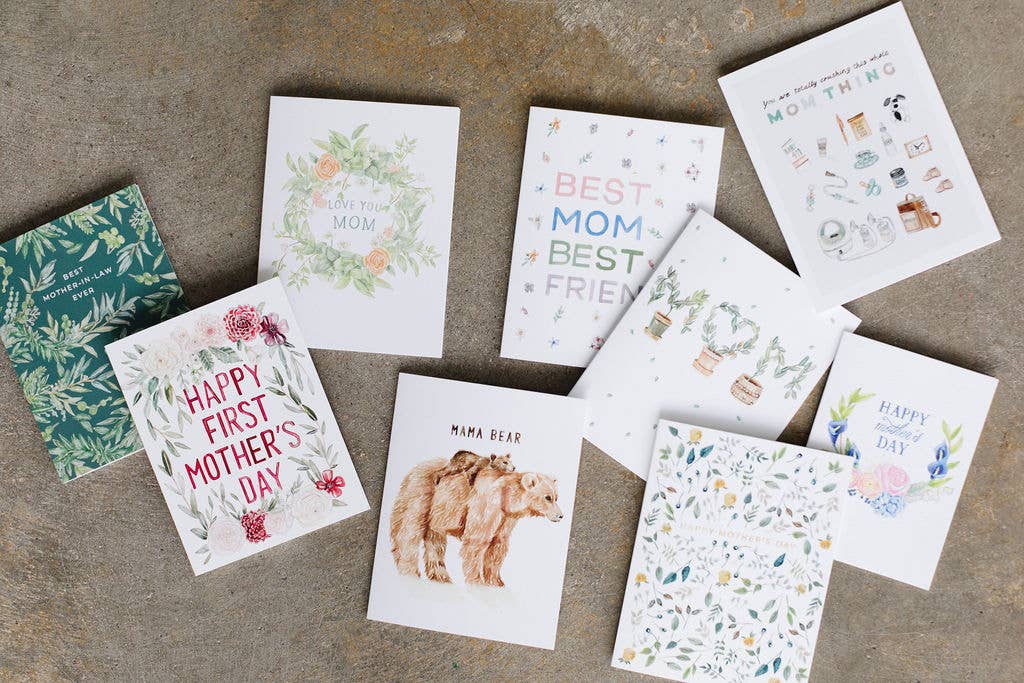 Mama Bear Mother's Day Greeting Card