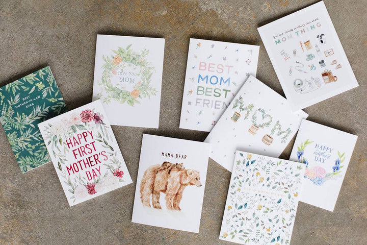 Mama Bear Mother's Day Greeting Card
