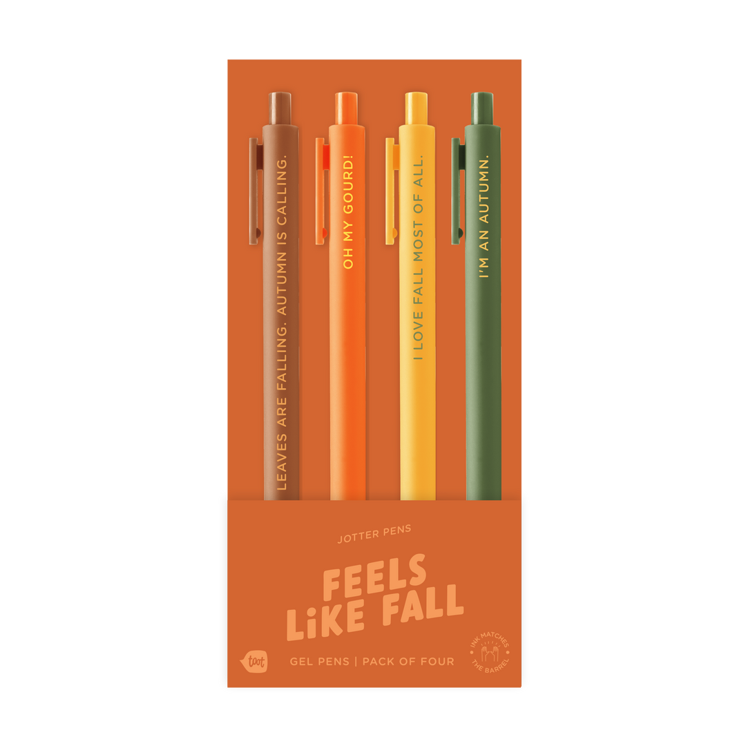 Seasonal Jotter Set- Feels Like Fall 4 Pack