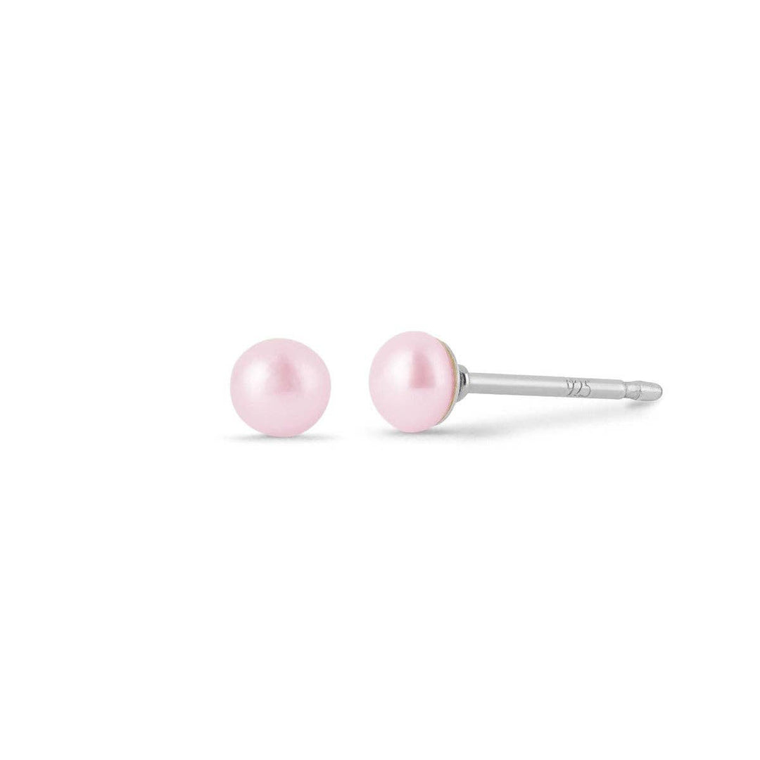 Pearl Studs (EA 1260): Pink Pearl - Pine & Moss