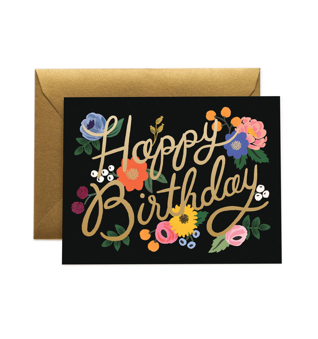 Boxed Set of Vintage Blossoms Birthday Cards - Pine & Moss