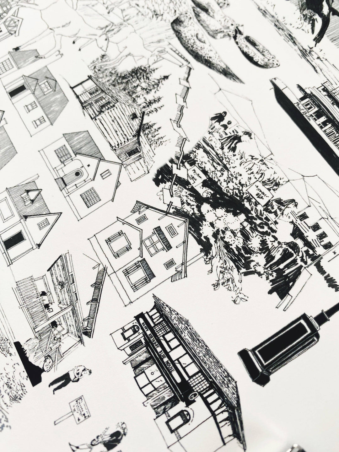 TACOMA Washington "Just Charms": PRINT