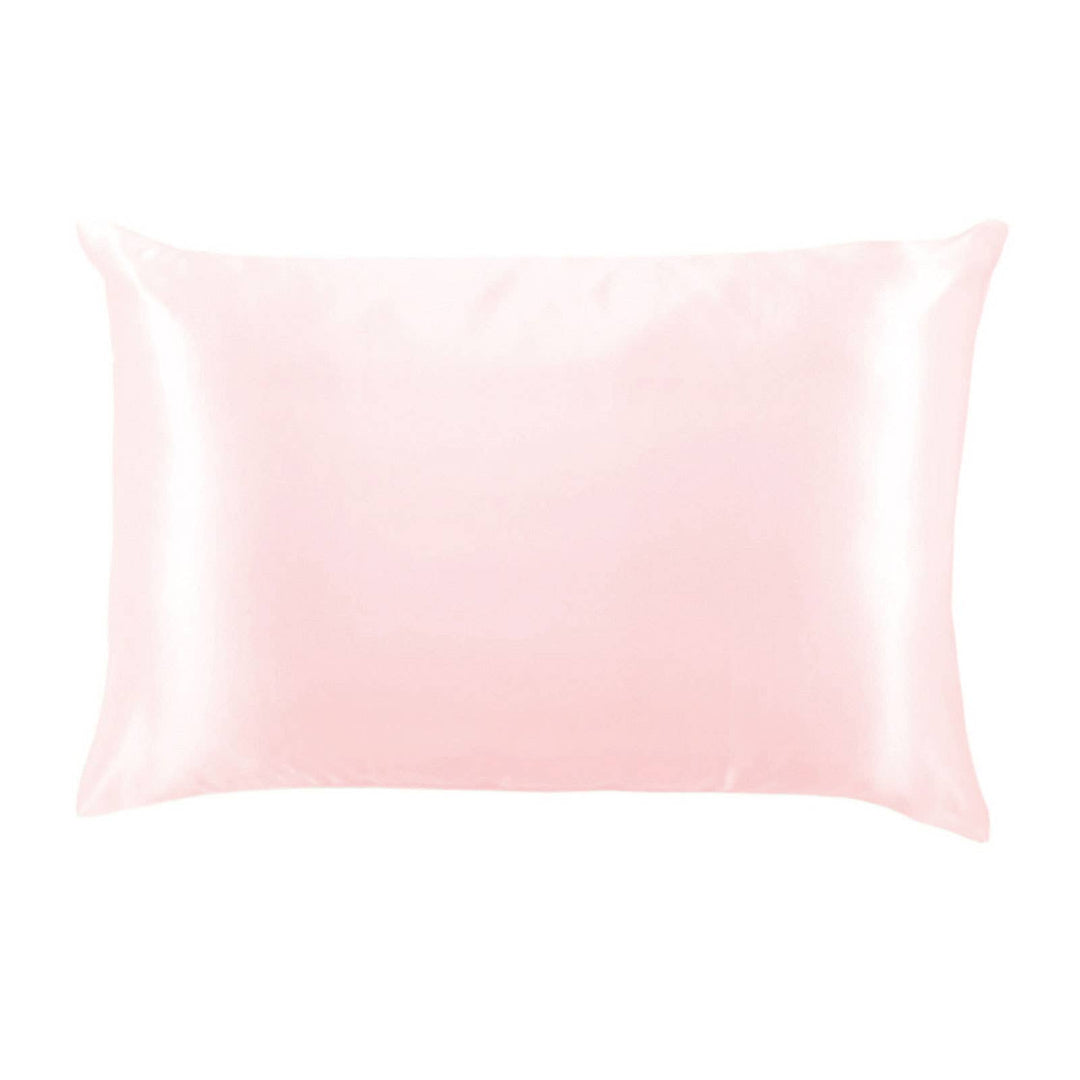 Lemon Lavender Solid Silky Satin Pillowcase- Three Colors