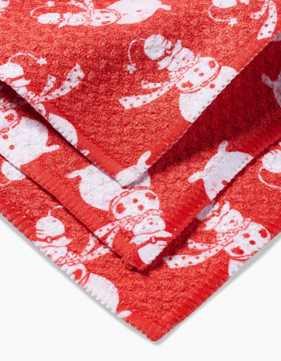 Geometry Smiley Frosty Dishcloth Set