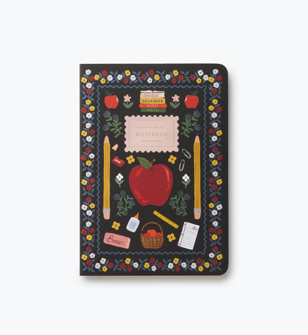 Assorted Set of 3 Schoolhouse Notebooks