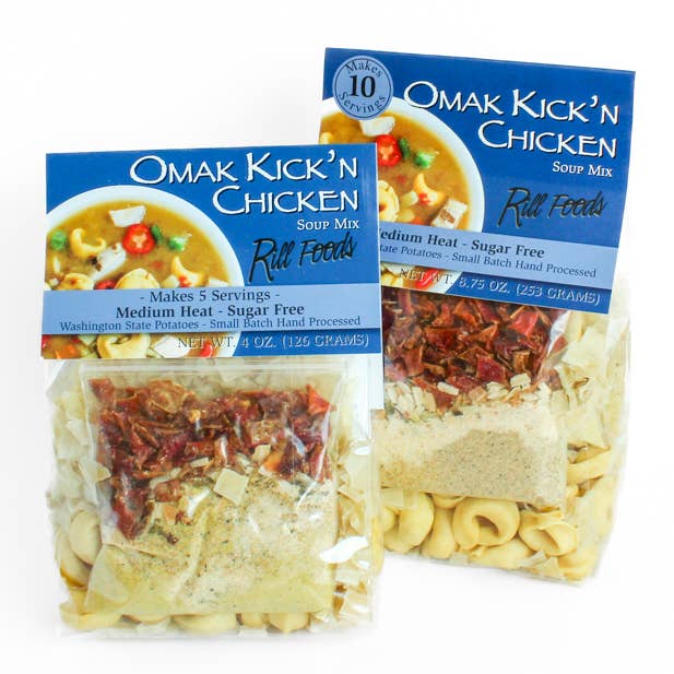 Large Omak Kick'n Chicken Soup Mix - Pine & Moss