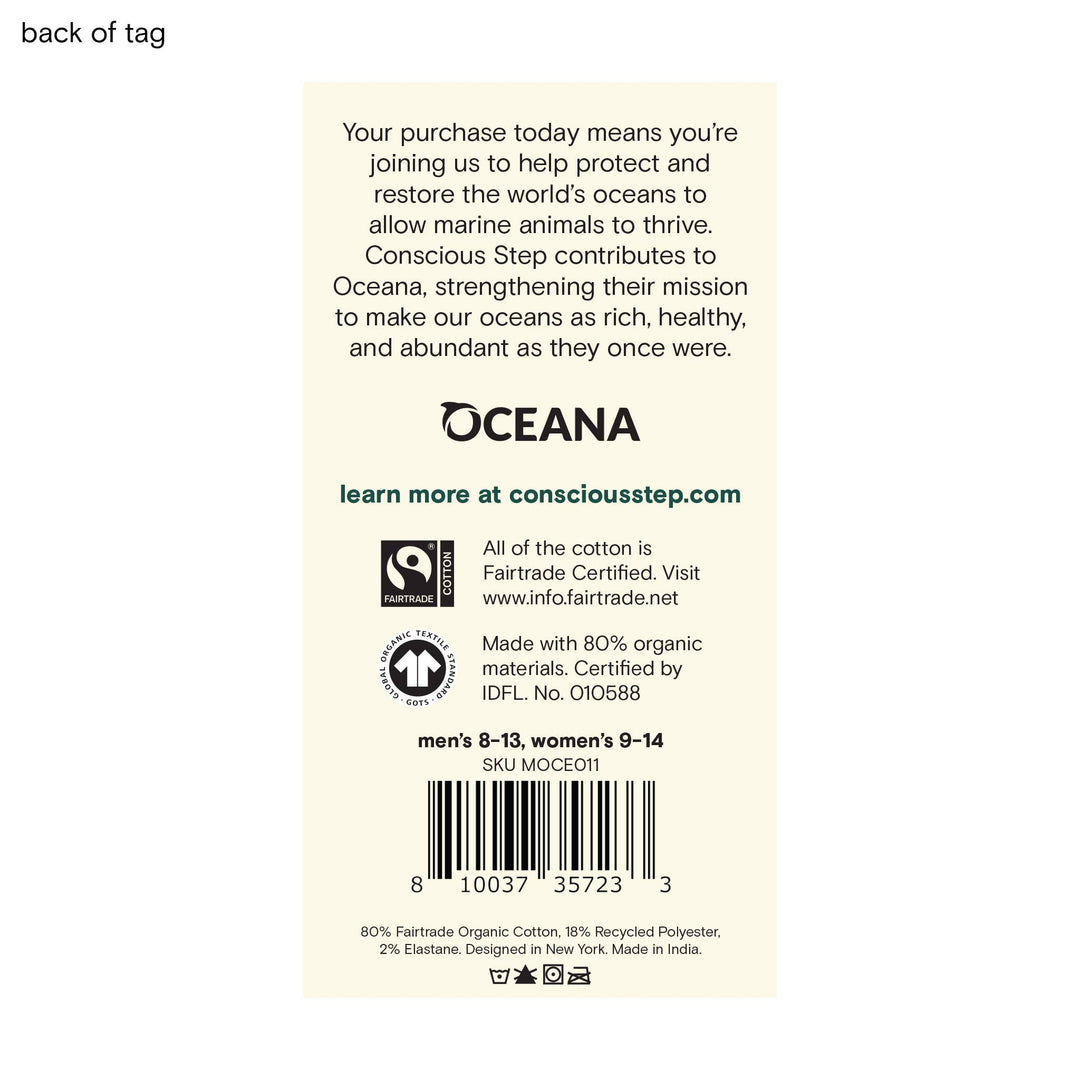 Conscious Step:Socks that Protect Seals: Small