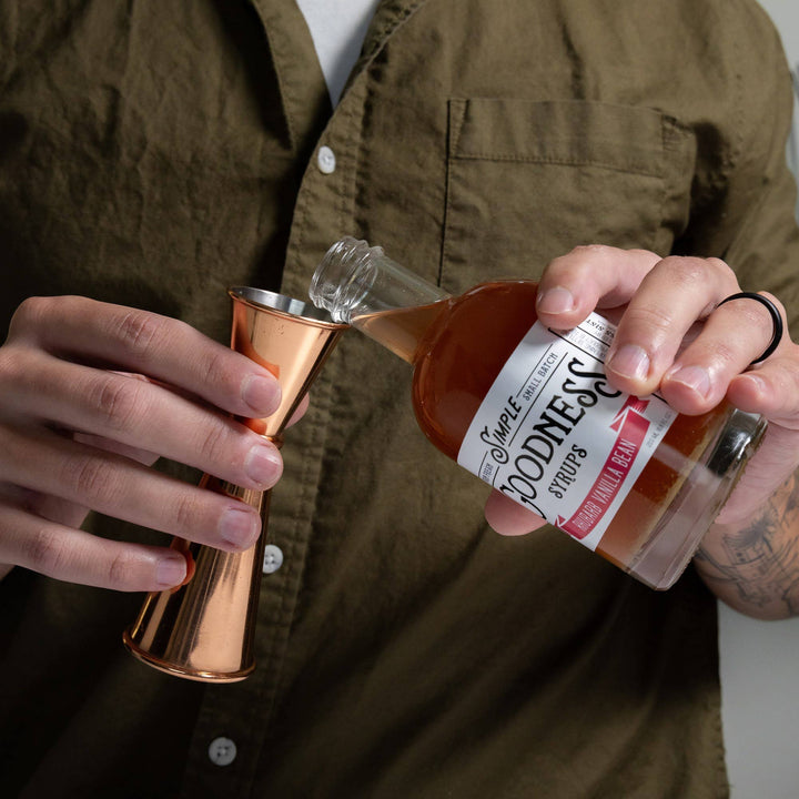 Simple Goodness Syrups: Rhubarb Vanilla Bean