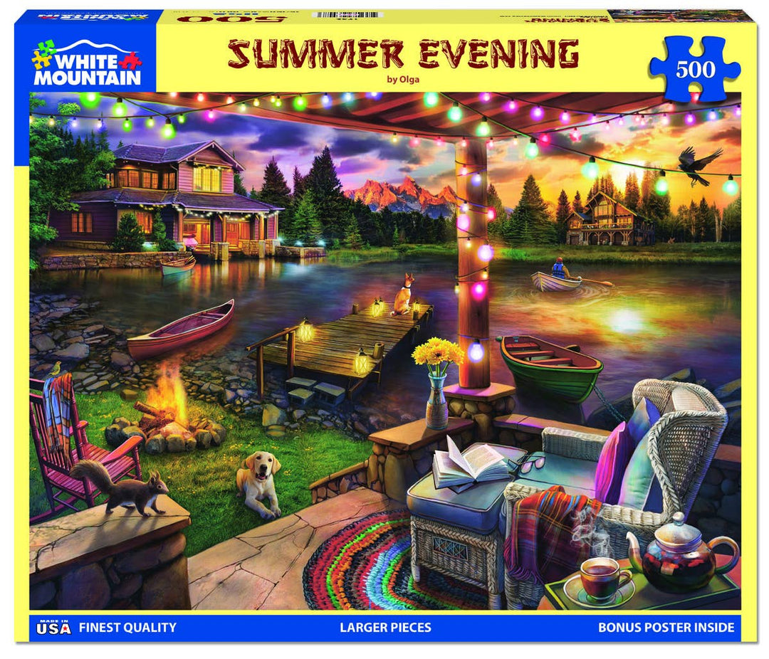 Summer Evening- 500 Piece Jigsaw Puzzle