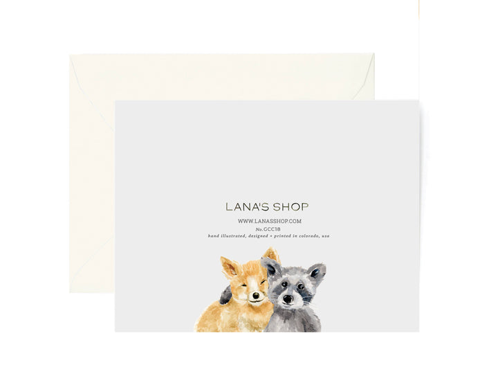 Tin Can Hello Greeting Card