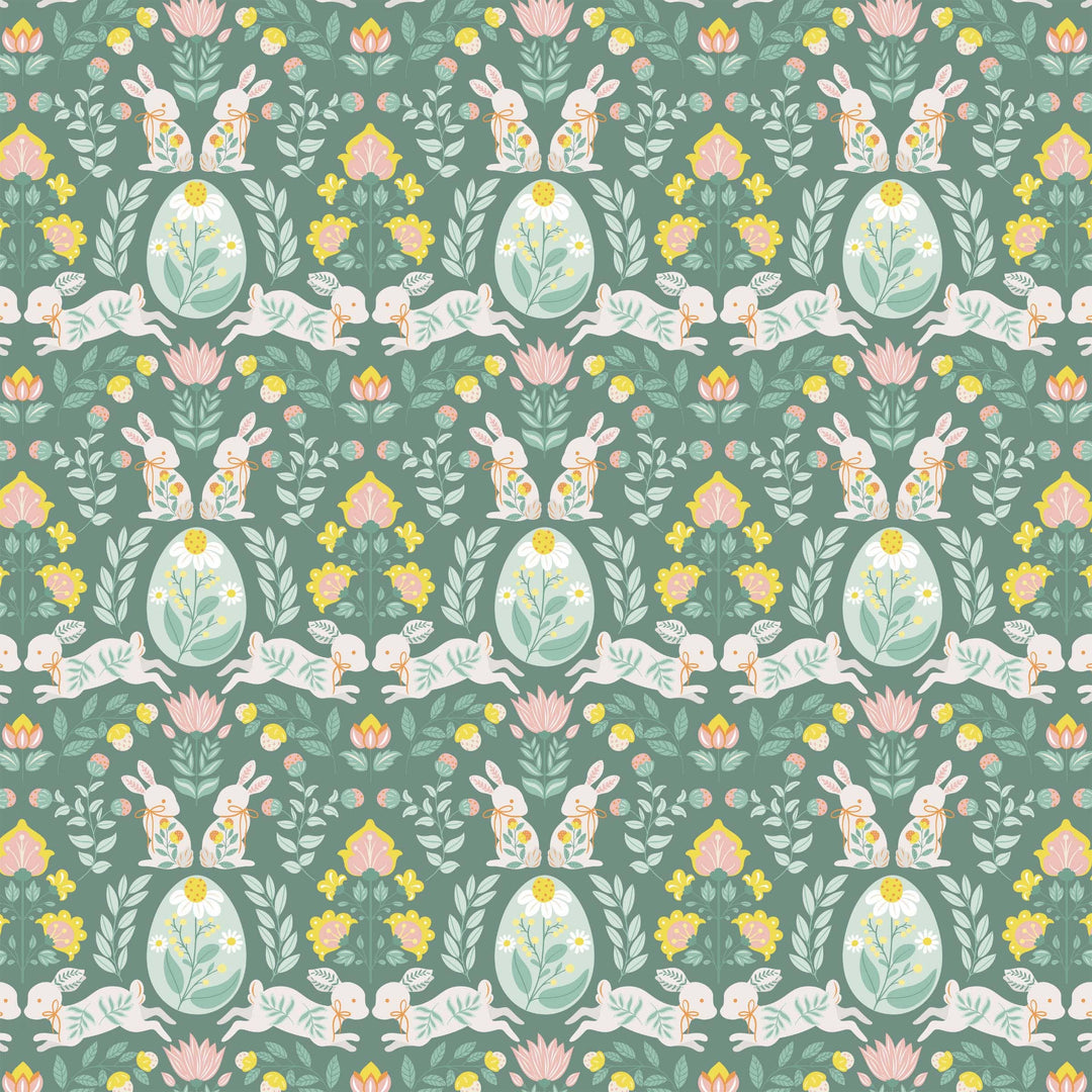 Beau Bottles Spring Folk Bunnies- Prosecco Collection