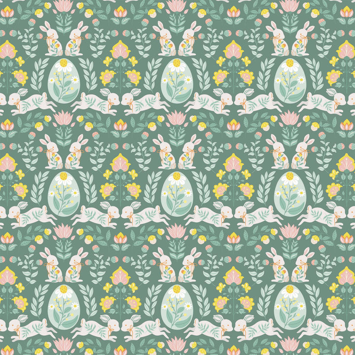Beau Bottles Spring Folk Bunnies- Prosecco Collection
