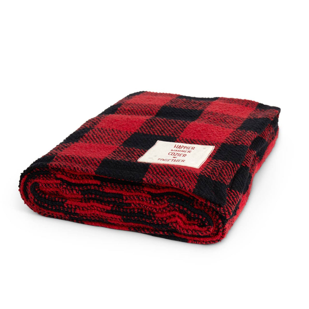 Cozy Together Plaid Family Mega Blanket