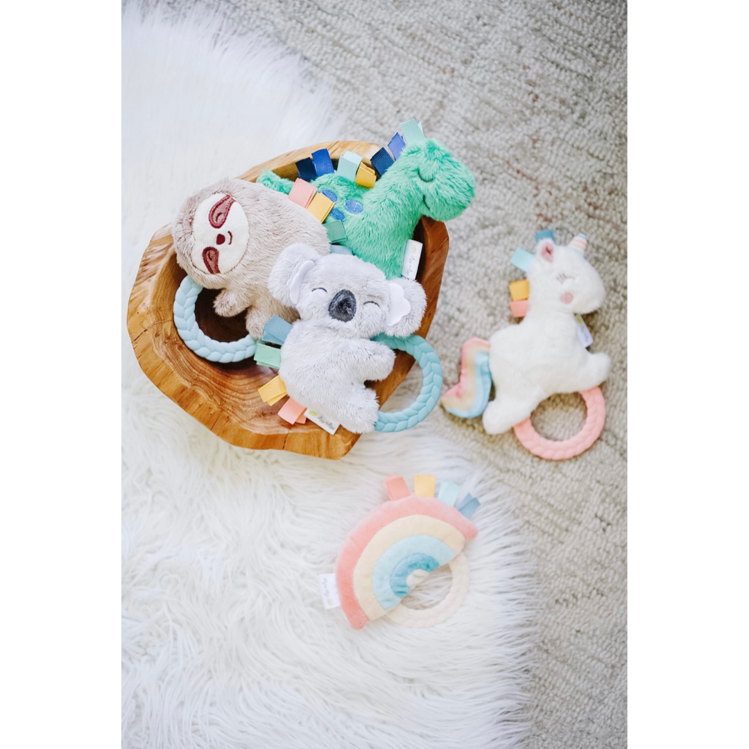 Ritzy Rattle Pal™ Plush Rattle Pal with Teether: Unicorn