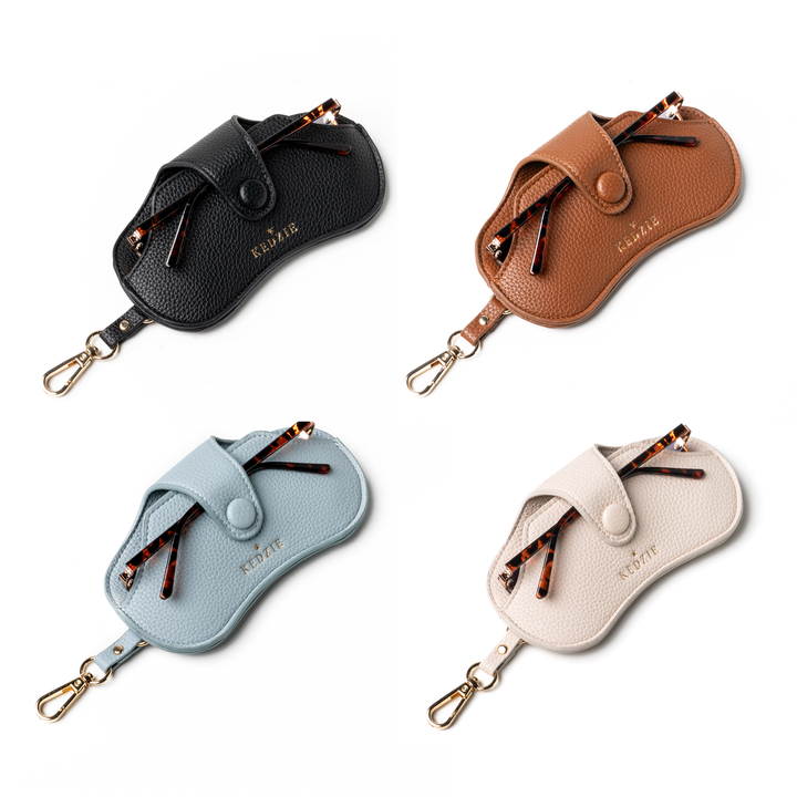 Kedzie Eclipse Eyewear Case with Clip