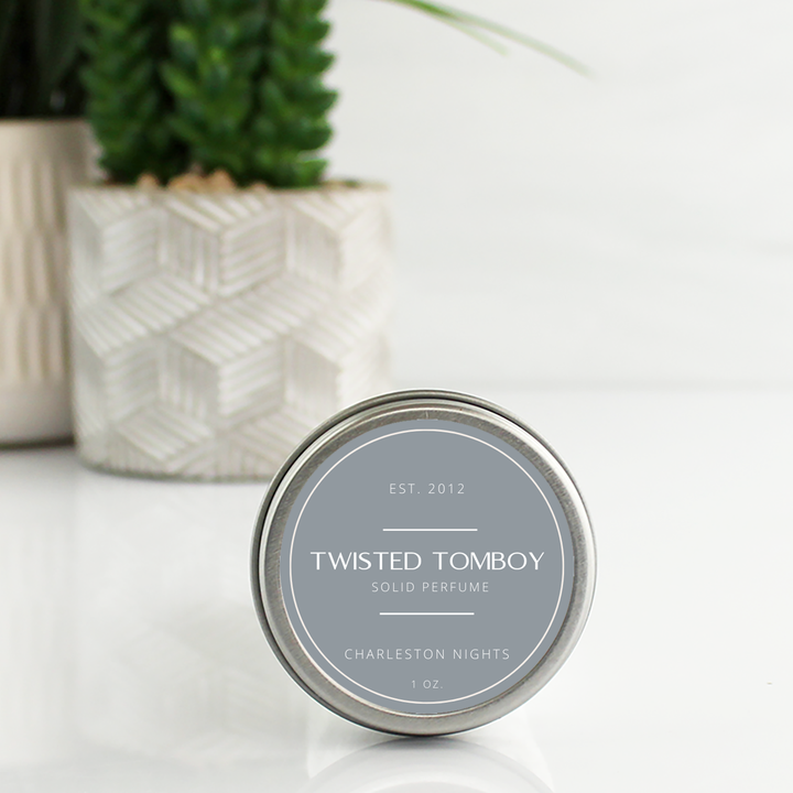 Twisted Tomboy- Solid Perfume (4 Scents) - Pine & Moss