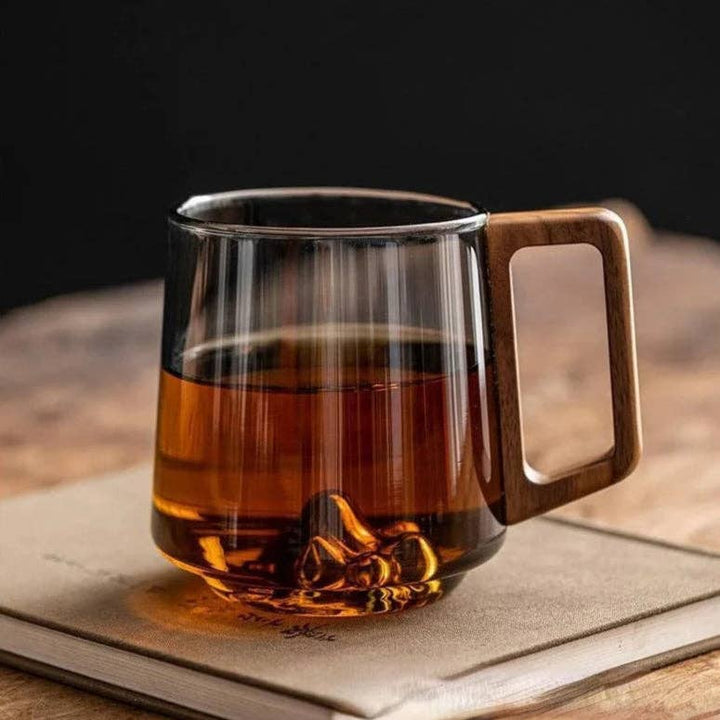 Mountain Peak Glass Mug