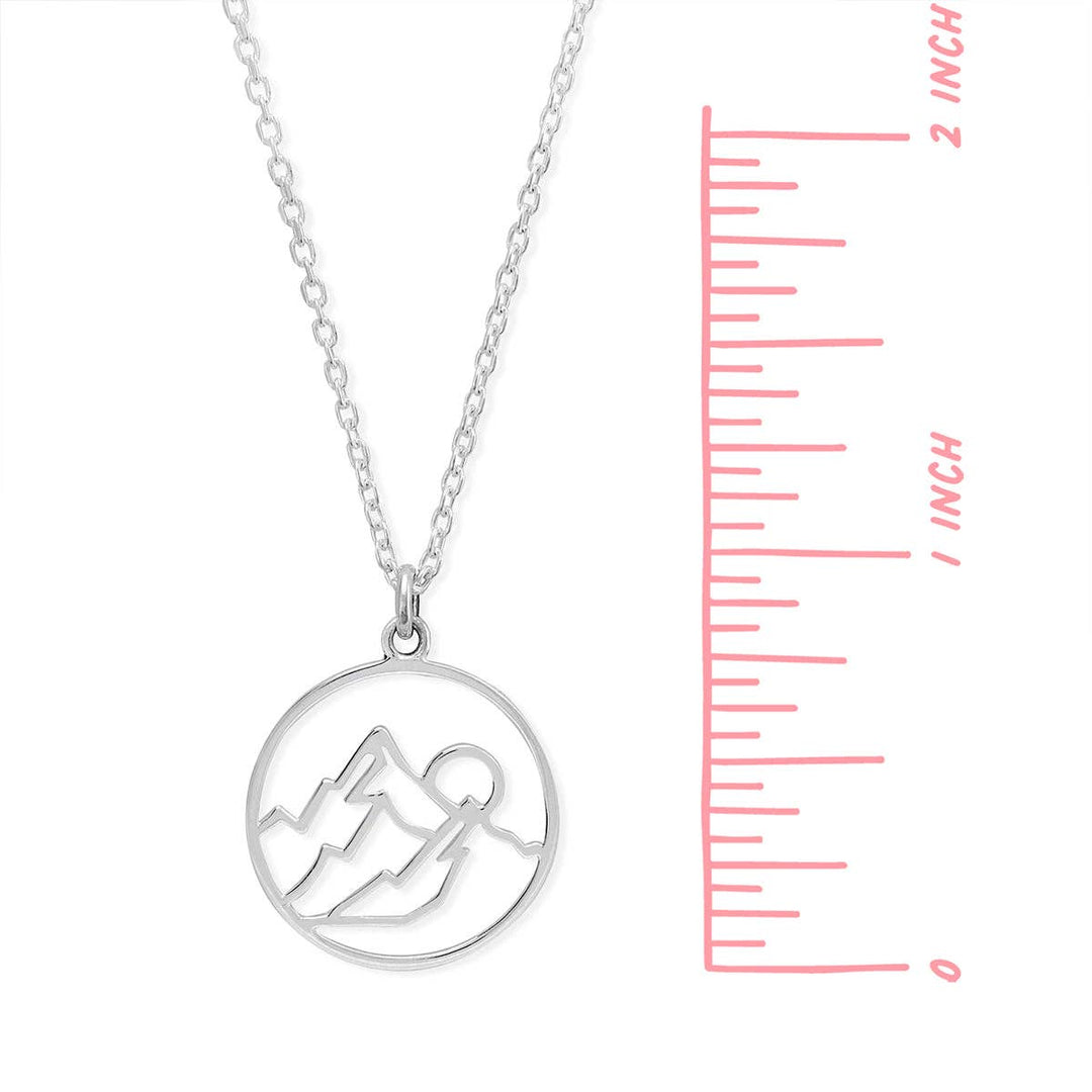 Sunrise Necklace (NA 2647) - Pine & Moss