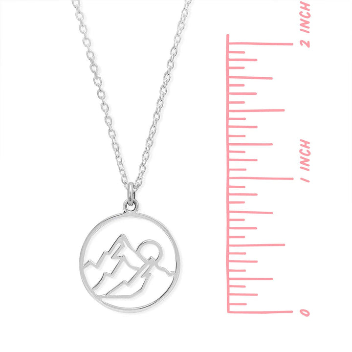 Sunrise Necklace (NA 2647) - Pine & Moss