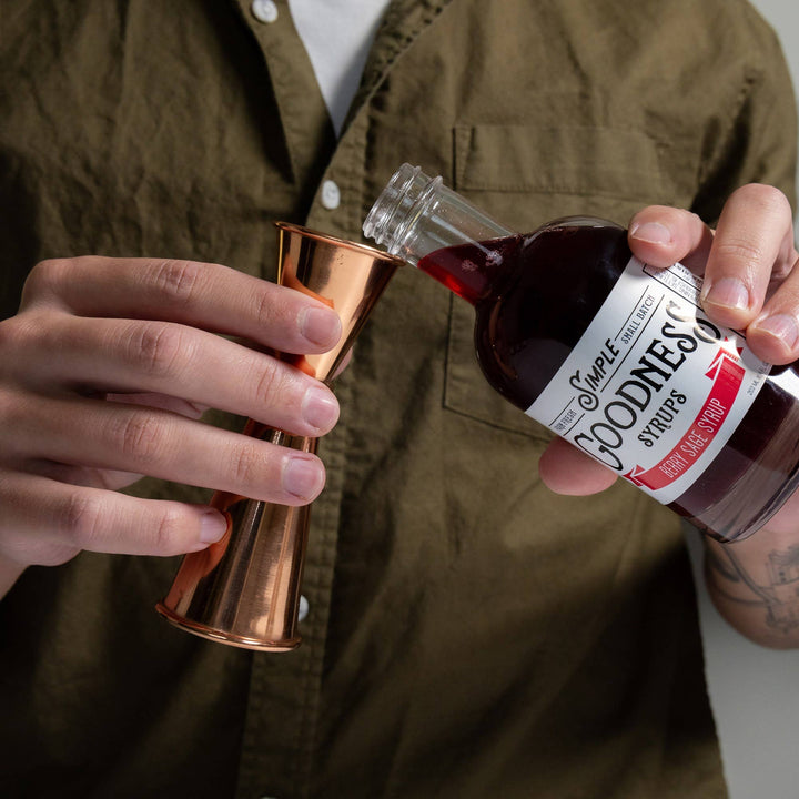 Simple Goodness Syrups: Berry Sage