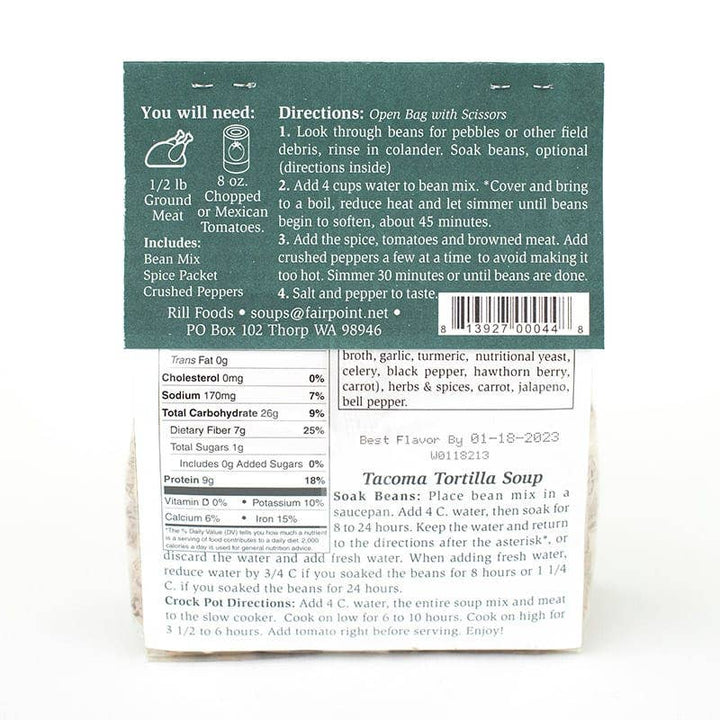 Small Tacoma Tortilla Soup Mix