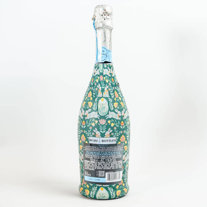 Beau Bottles Spring Folk Bunnies- Prosecco Collection
