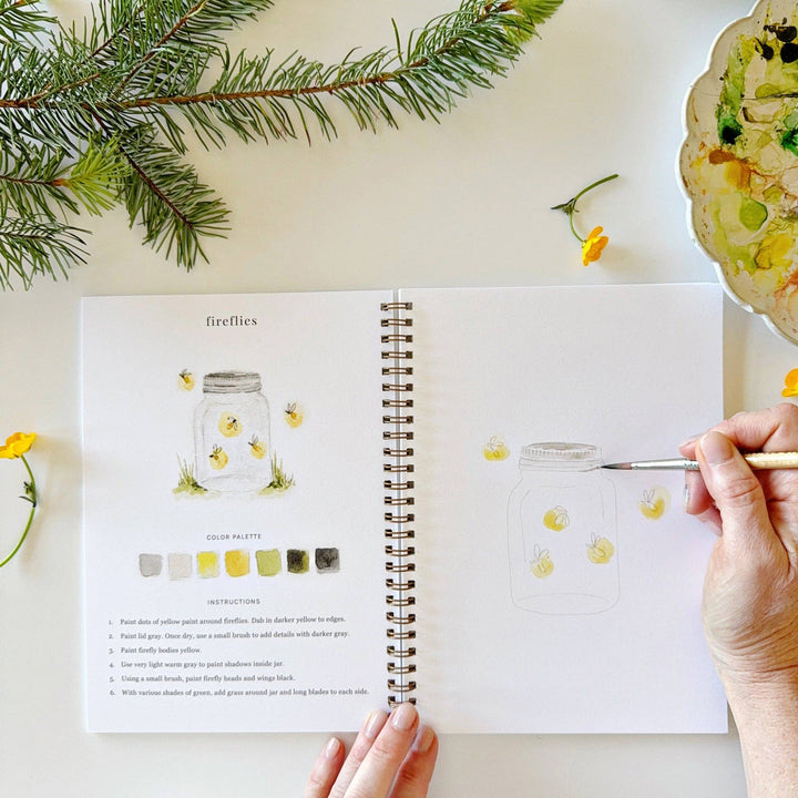 Emily Lex Studios: Camping Watercolor Workbook