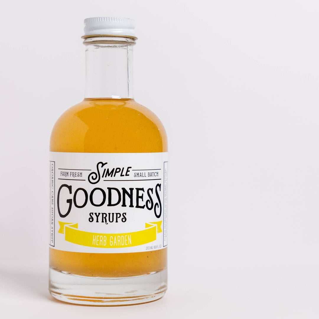 Simple Goodness Syrups: Herb Garden