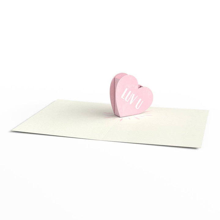 Love Hearts Pop-Up Cards Four Pack