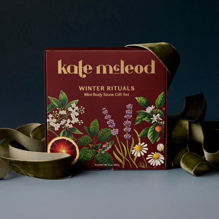 Kate McLeod Winter Rituals | Mini Body Stone Gift Set