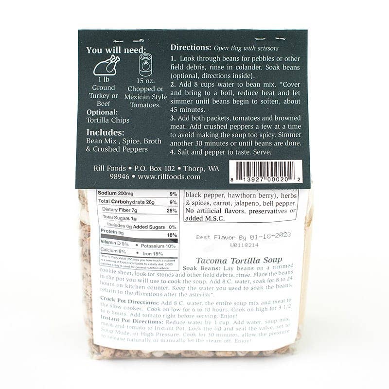 Large Tacoma Tortilla Soup Mix