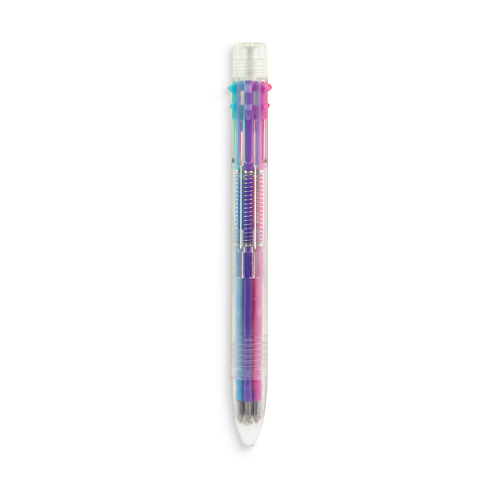 Six Click Colored Gel Pen