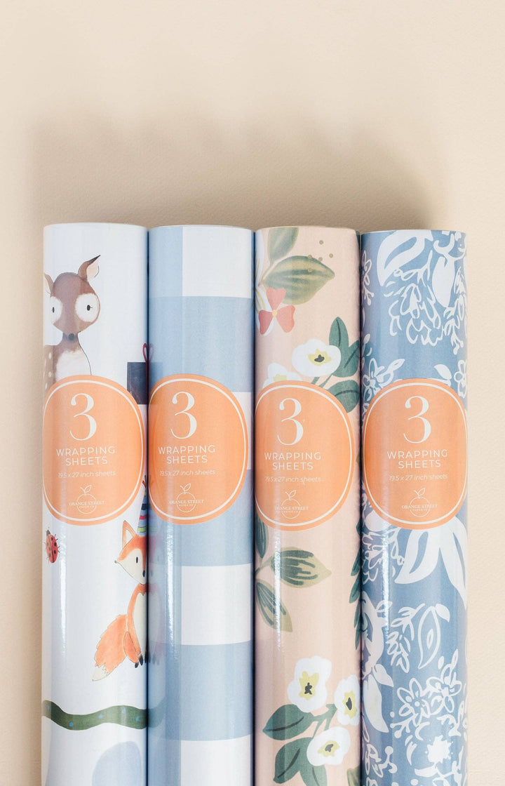 Orange Paper Co.-  Garden Wrapping Sheets