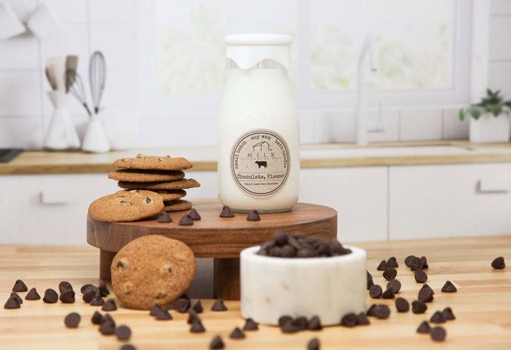 Milk Bottle Candle 13 oz: Brown Sugar & Fig