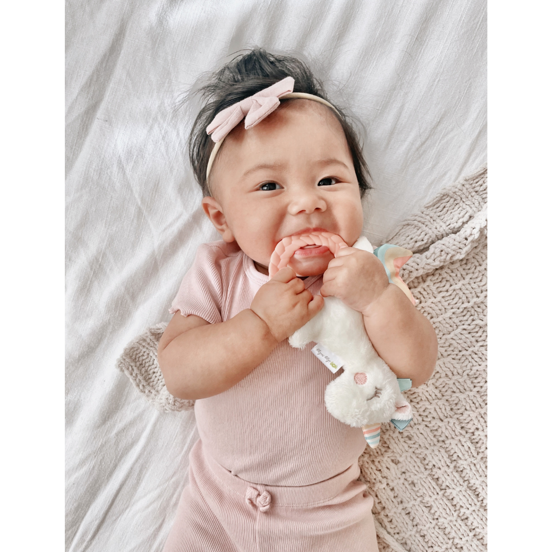 Ritzy Rattle Pal™ Plush Rattle Pal with Teether: Unicorn