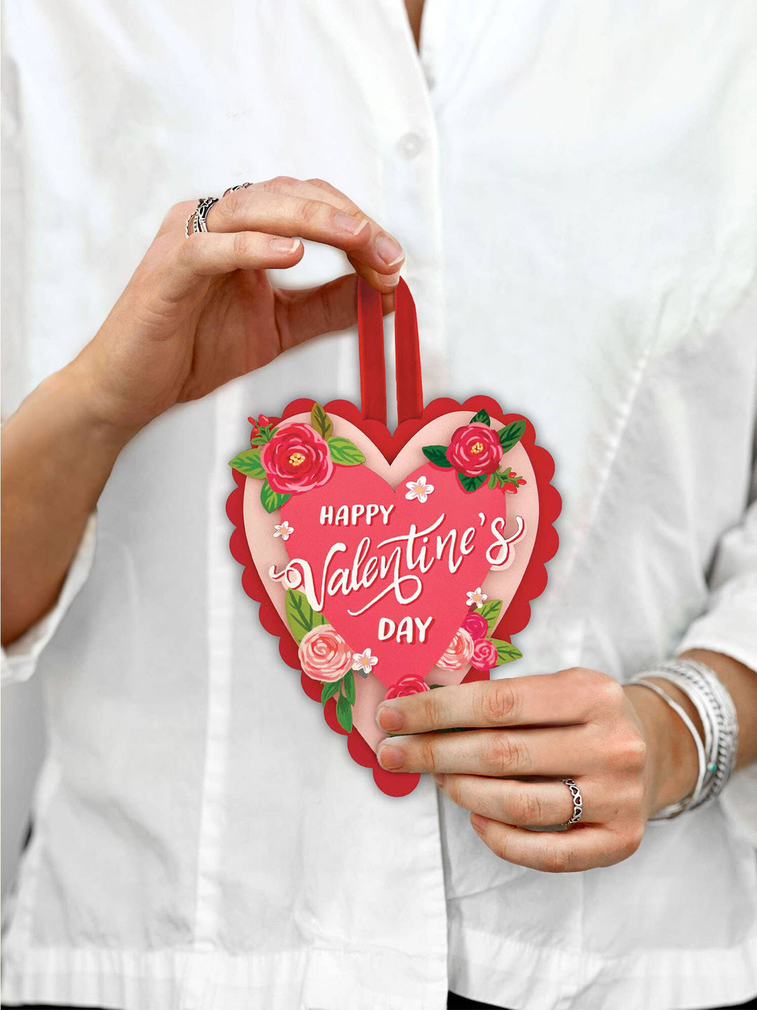 Mini Valentines Heart Card