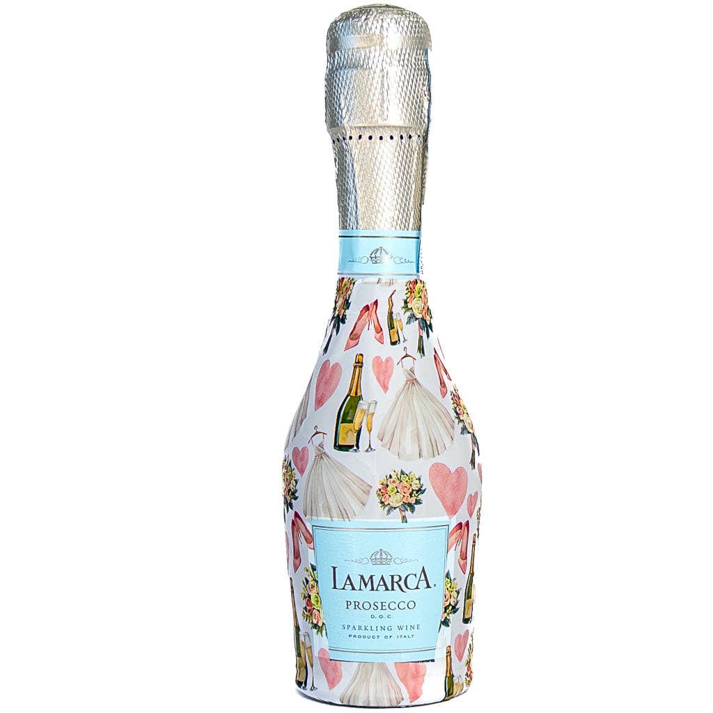 Beau Bottles Wedding Romance - MINI Prosecco Collection - Six Pack - Pine & Moss