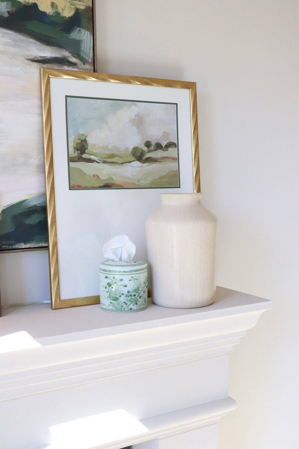 House of Happy- The Jade Tissue Vessel - Pine & Moss