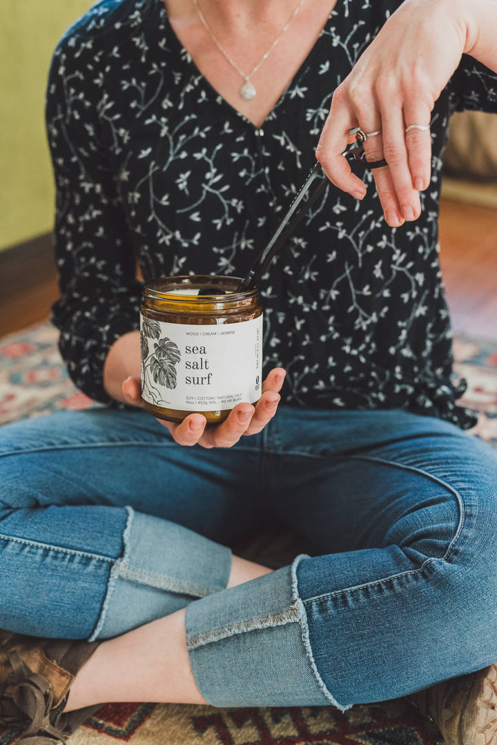 Broken Top Brands- Sea Salt Surf 16oz Soy Candles