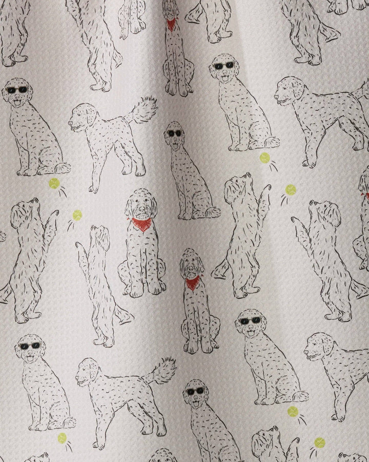 Geometry Doodle Daze Tea Towel