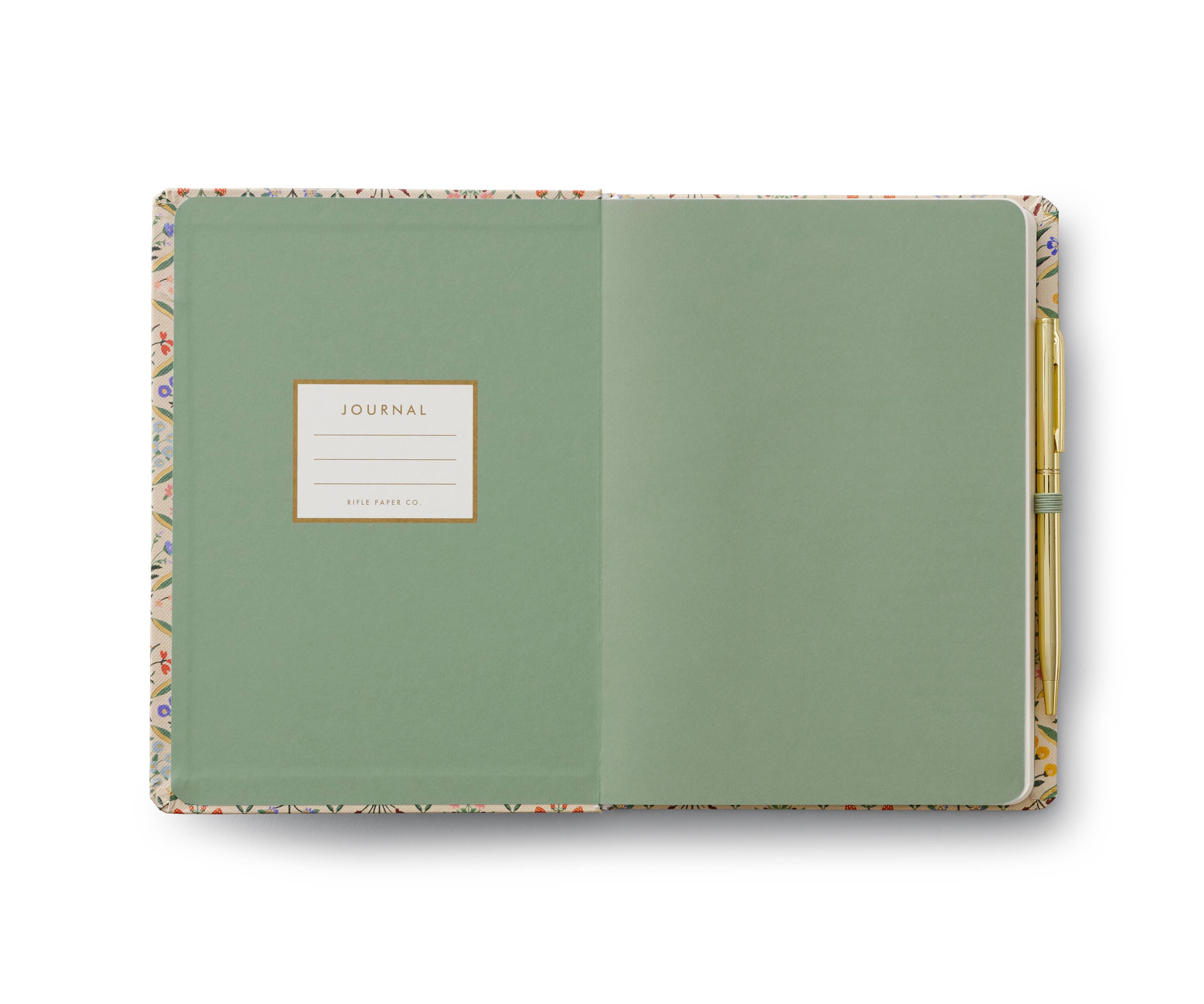 Estee Journal with Pen – Pine & Moss