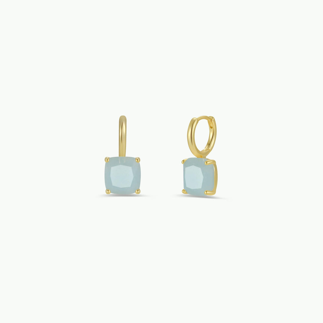Gemstone Mini Drop - Amazonite - Pine & Moss