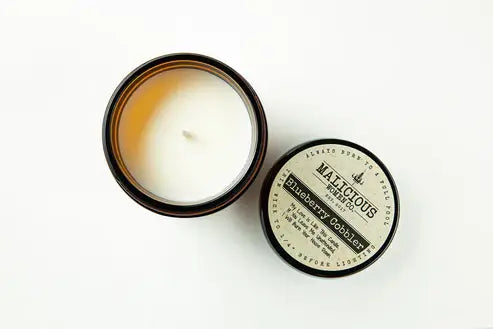 Malicious Candle Co.- Sorry I Was Busy the Day You Moved Scent: Vanilla Crumb Cake
