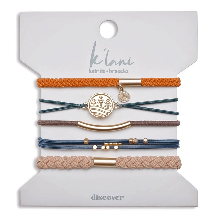 Hair Ties + Bracelets- Discover Medium